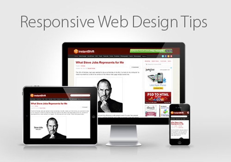 Responsive design per siti web adatti al cellulare