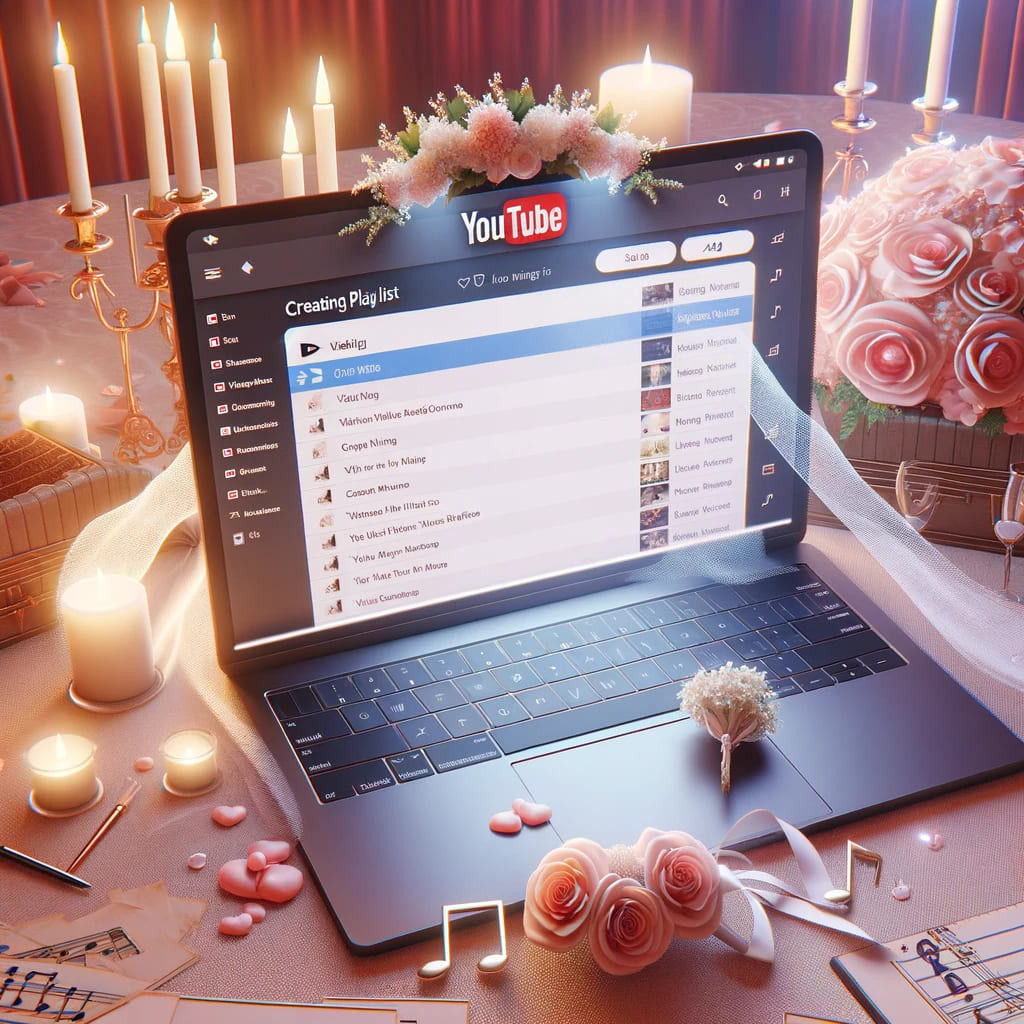 Come creare playlist su YouTube per la musica da matrimonio