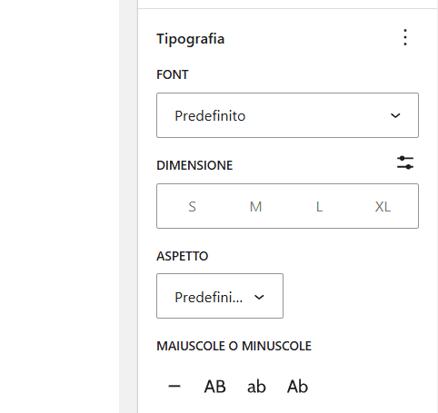 tipografia per il web